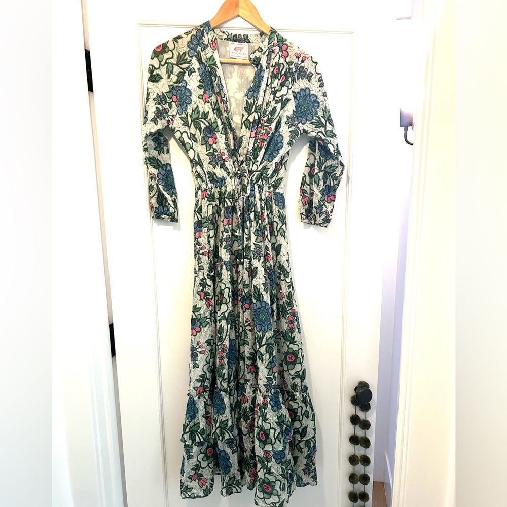 Banjanan Bazaar Dress SM - Freyja Flower White